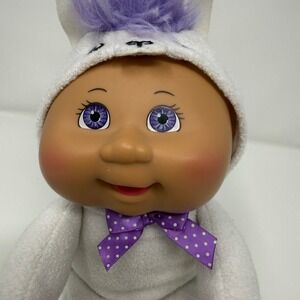 Collectible Cabbage Patch‎ Kids Cuties Unicorn Plush Doll White Purple 9 inch